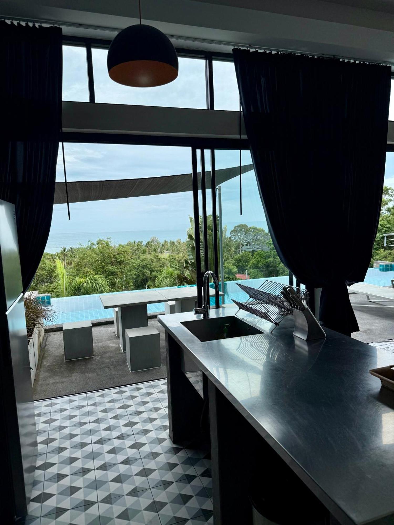 Ko Samui Seaview Pool Villa Seren With Car Laem Set Exteriér fotografie