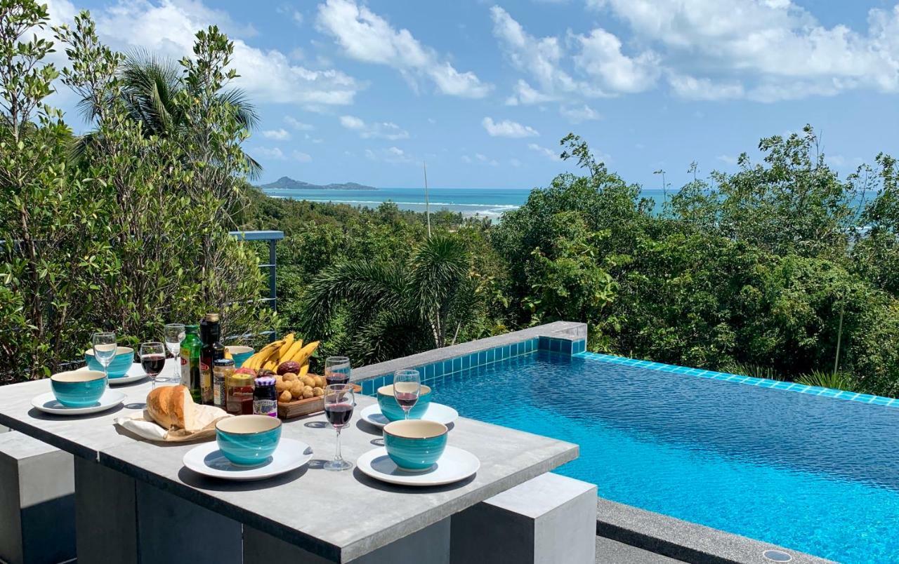 Ko Samui Seaview Pool Villa Seren With Car Laem Set Exteriér fotografie
