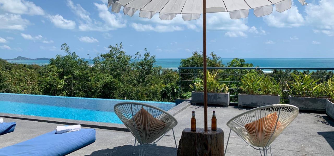 Ko Samui Seaview Pool Villa Seren With Car Laem Set Exteriér fotografie